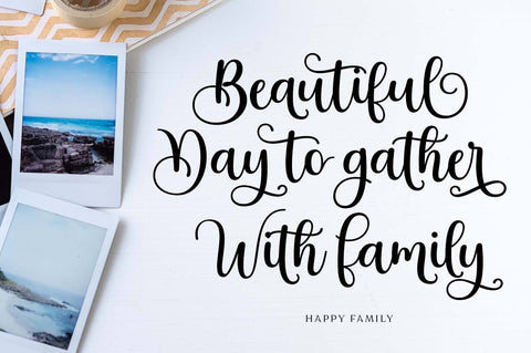 Sweet Bloom Font Zane Studio55 