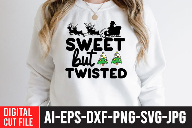 Sweet But Twisted SVG Cut File SVG BlackCatsMedia 