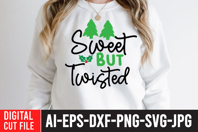 Sweet But Twisted SVG Cut File SVG BlackCatsMedia 