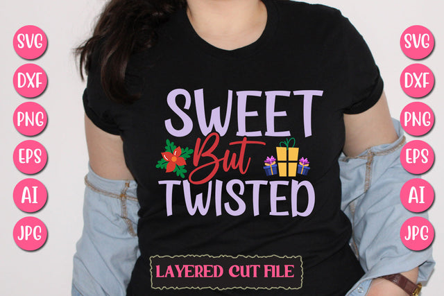 Sweet But Twisted SVG Cut File SVG Newmockups 