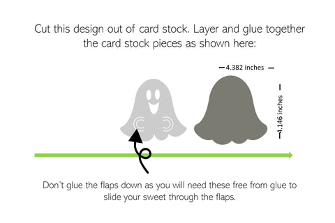 Sweet Candy holder SVG files | 4 Halloween designs SVG Digital Gems 