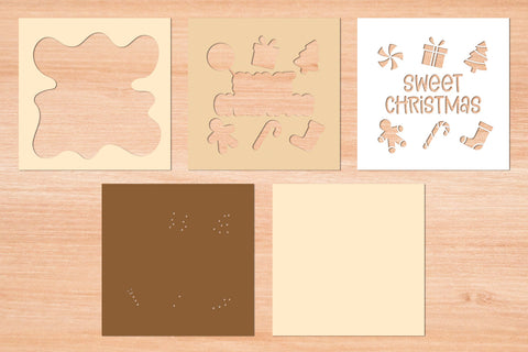 Sweet Christmas - 3D Layered Paper Cut SVG 6 SVG Slim Studio 