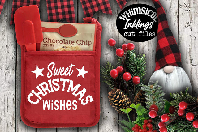 Sweet Christmas Wishes 3 SVG SVG Whimsical Inklings 