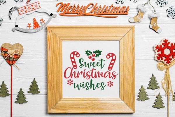 Sweet Christmas Wishes SVG Angelina750 