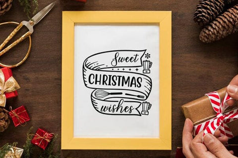 Sweet christmas wishes SVG Angelina750 