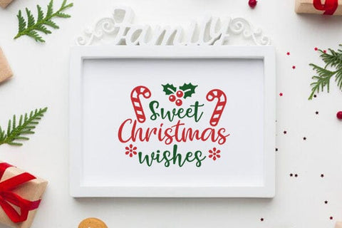 Sweet Christmas Wishes SVG Angelina750 