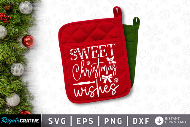 Sweet christmas wishes SVG Design SVG Regulrcrative 