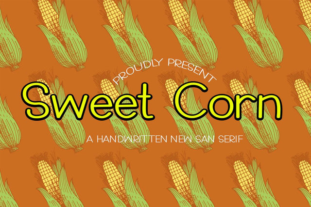 Sweet Corn Font Supersemar Letter 