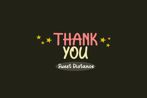 Sweet Distance Font Wildan Type 