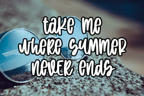 Sweet Doughnut Font Abo Daniel Studio 