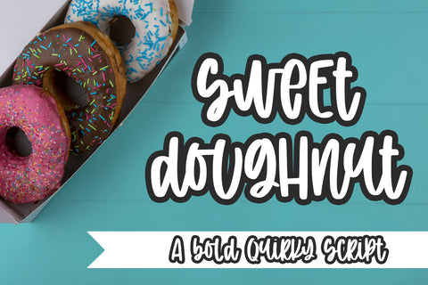 Sweet Doughnut Font Abo Daniel Studio 