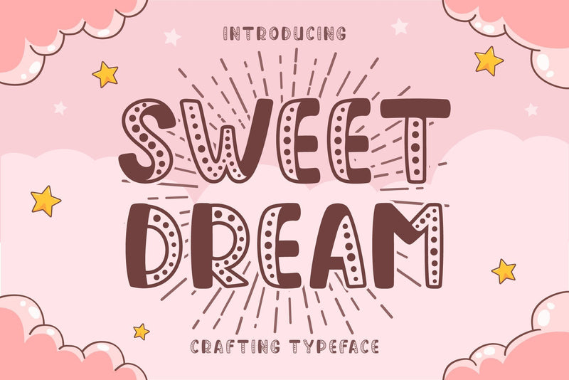 Sweet Dream Font Graphicxell 