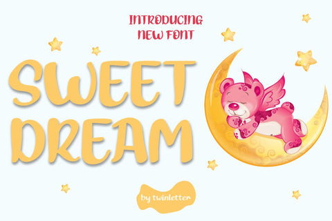 Sweet Dream Font twinletter 