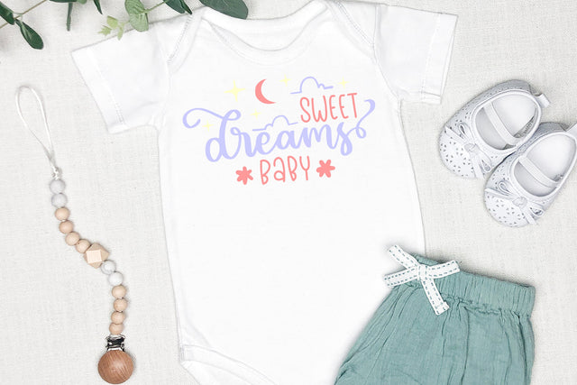 Sweet Dreams Baby SVG Cut File SVG dapiyupi store 