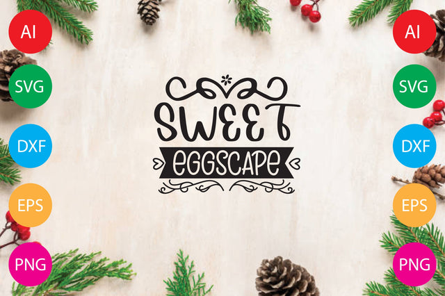 Sweet Eggscape SVG CraftlabSvg29 