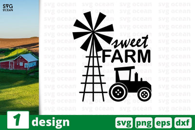 Sweet farm, Farm quotes cricut svg SVG SvgOcean 