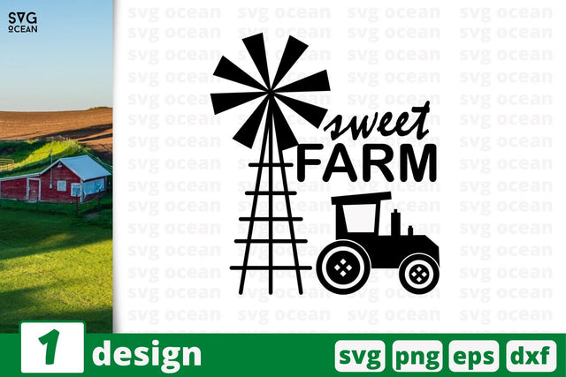 Sweet farm, Farm quotes cricut svg SVG SvgOcean 