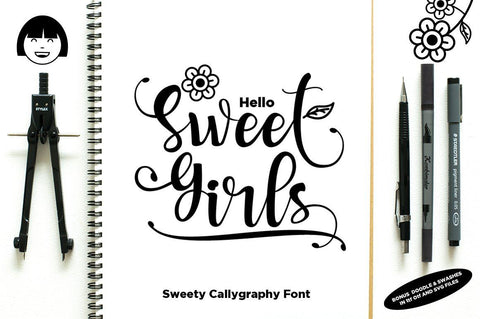 Sweet Girls Font Haksen 