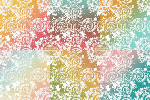 Sweet Gradient Tie Dye Texture Digital Papers Backgrounds Digital Pattern SineDigitalDesign 