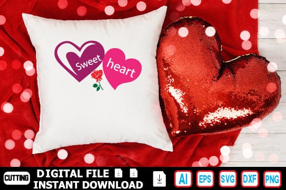 Sweet heart SVG Craftlabsvg24 