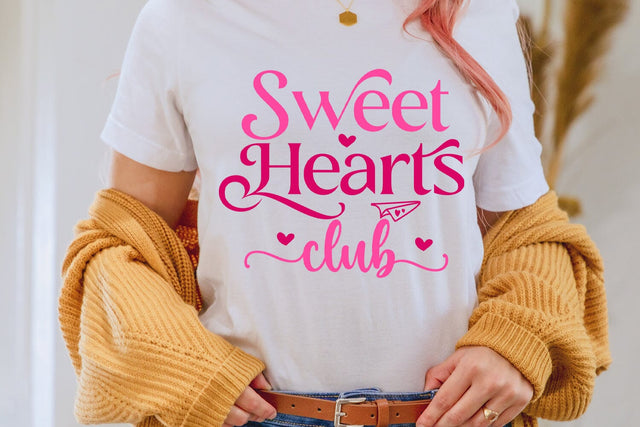 Sweet Hearts Club- Valentine SVG Sublimation Happy Printables Club 