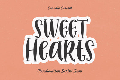 Sweet Hearts Font gatype 
