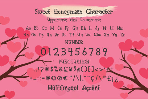 Sweet Honeymoon Font Willetter Studio 