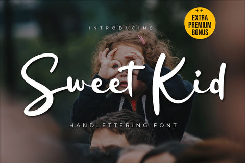 Sweet Kid Font twinletter 