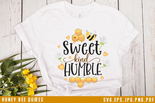 Sweet Kind Humble SVG Cut File SVG dapiyupi store 