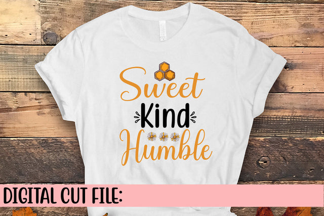 Sweet Kind Humble SVG Cut File SVG Syaman 