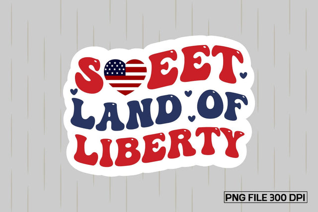 Sweet Land Of Liberty-01 SVG designmaster24 