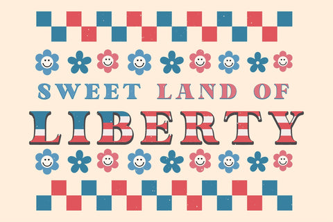 Sweet Land Of Liberty PNG Design Sublimation Rupkotha 