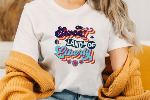 Sweet Land of Liberty Sublimation SVGArt 