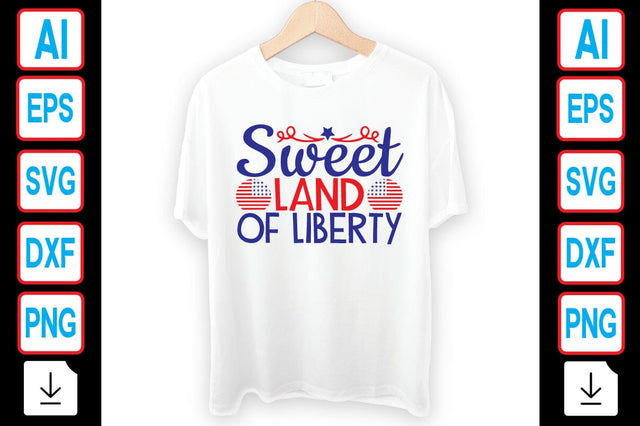 Sweet Land of Liberty SVG Craftlabsvg24 