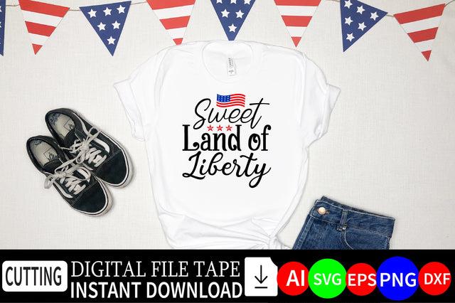 Sweet Land of Liberty SVG CraftlabSvg29 