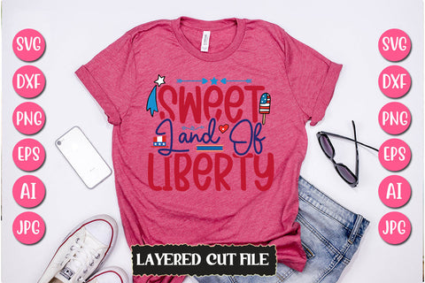 Sweet Land of Liberty SVG Cut File SVG Newmockups 