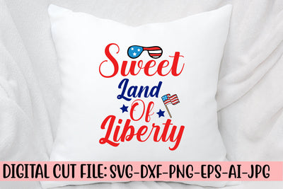 Sweet Land Of Liberty SVG Cut File SVG Syaman 