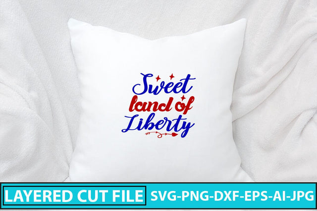 Sweet Land Of Liberty SVG Cut File SVG Syaman 