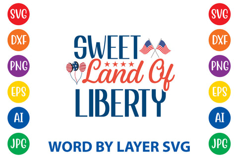 Sweet Land Of Liberty SVG Rafiqul20606 