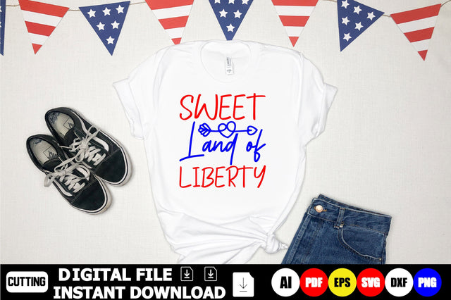 Sweet Land Of Liberty SVG Shahin alam 