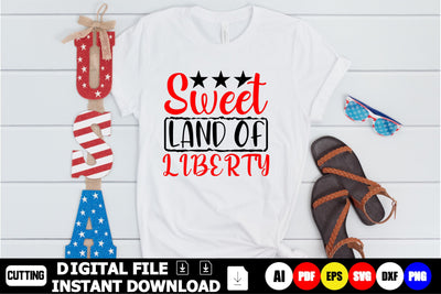 Sweet Land Of Liberty SVG Shahin alam 