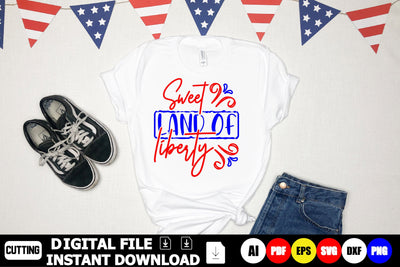 Sweet Land Of Liberty SVG Shahin alam 