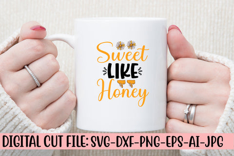 Sweet Like Honey SVG Cut File SVG Syaman 