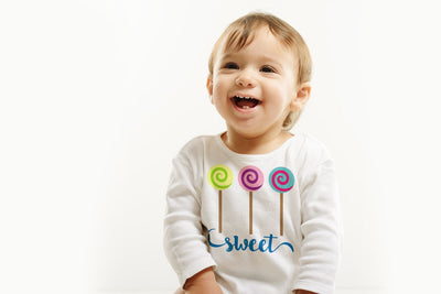Sweet Lollipop Trio SVG Designed by Geeks 