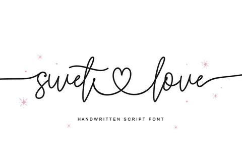 Sweet Love Font IRF Lab Studio 