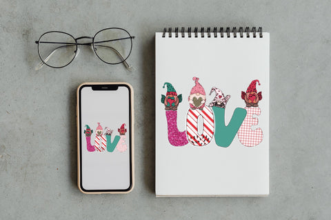 Sweet Love Gnome Sublimation Sublimation Jagonath Roy 