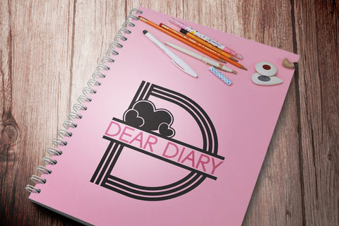 Sweet Love Split Alphabet A-Z SVG zafrans studio 