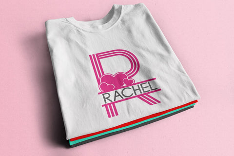 Sweet Love Split Alphabet A-Z SVG zafrans studio 