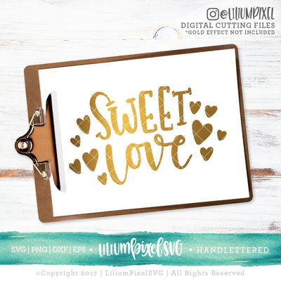 Sweet Love SVG Lilium Pixel SVG 