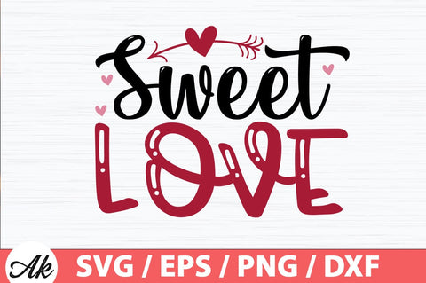 Sweet love SVG SVG akazaddesign 